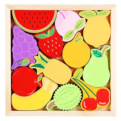 3D Cartoon Animal Wooden Puzzle for Early Learning - The Happy Package