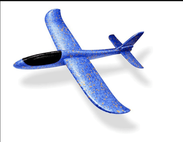 Large 48cm Foam Glider Toy with Spinning Design