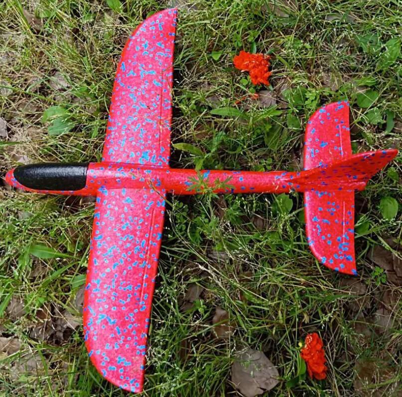Large 48cm Foam Glider Toy with Spinning Design