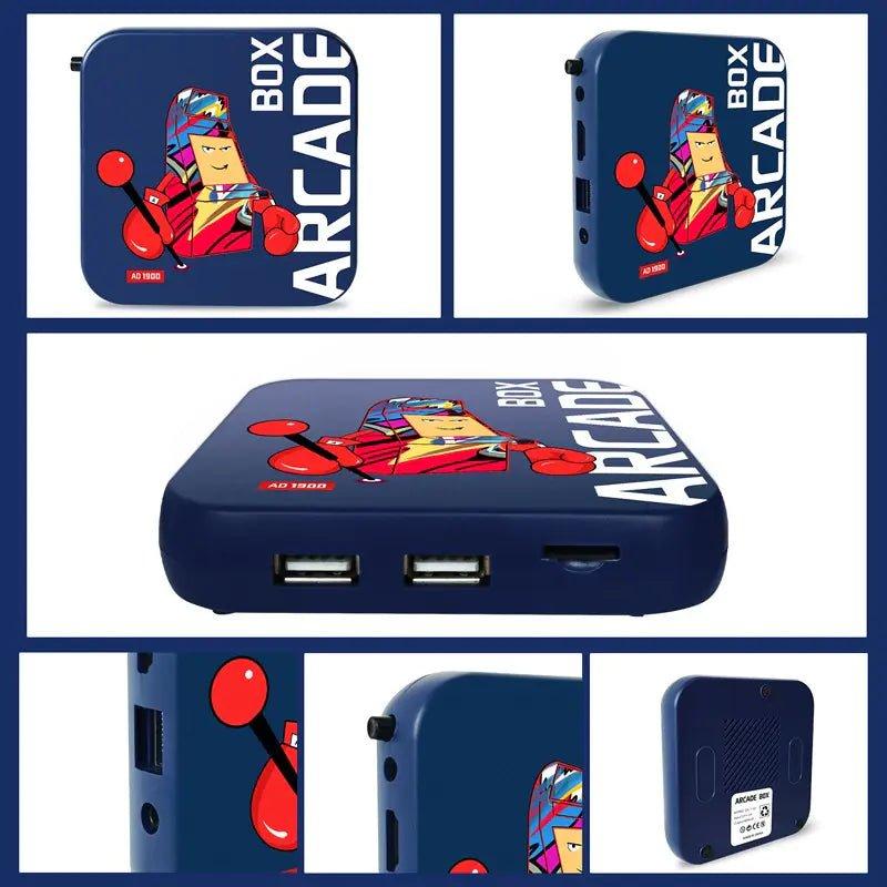ARCADE Retro TV Game Console with 50,000 Games Support - The Happy Package