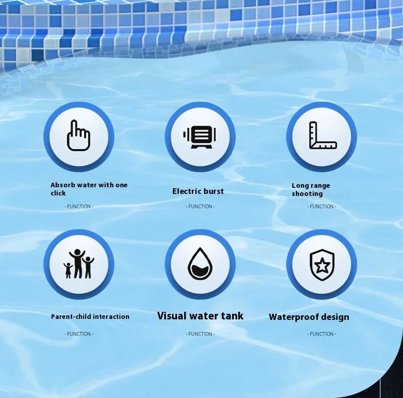 Automatic Electric Water Gun - The Happy Package