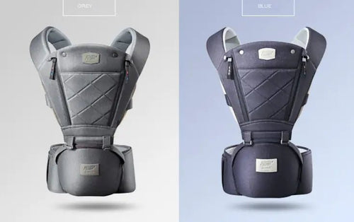 Baby Carrier with Bass Bear Hip Seat for Front Carry - The Happy Package