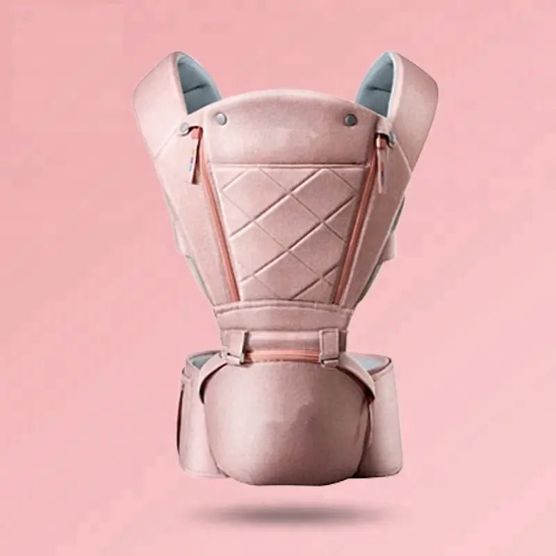 Baby Carrier with Bass Bear Hip Seat for Front Carry - The Happy Package