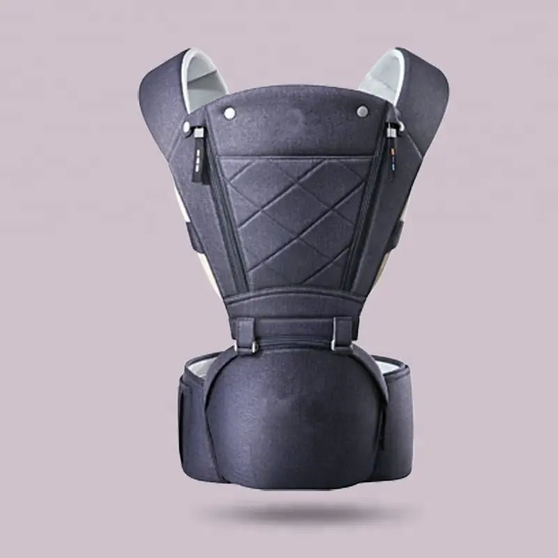 Baby Carrier with Bass Bear Hip Seat for Front Carry - The Happy Package