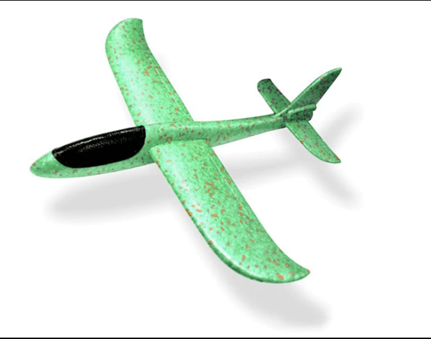 Large 48cm Foam Glider Toy with Spinning Design