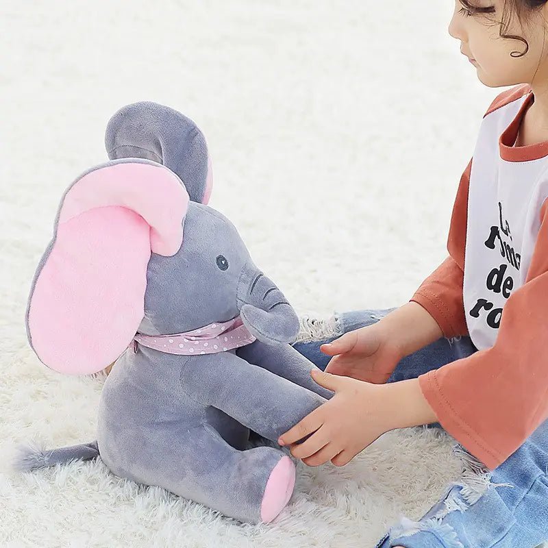 Customizable Musical Plush Elephant for Kids - The Happy Package