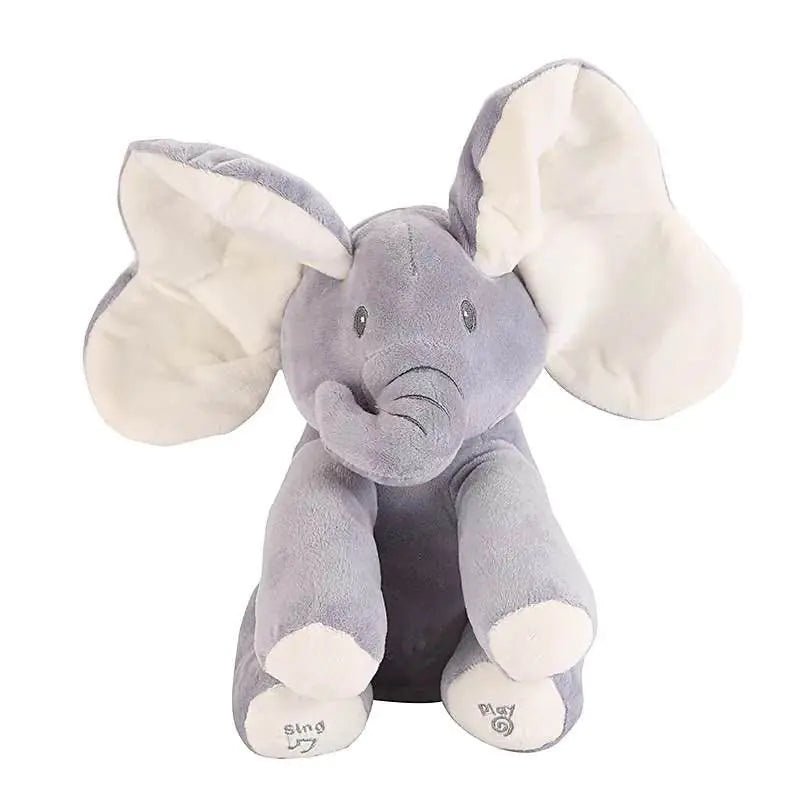 Customizable Musical Plush Elephant for Kids - The Happy Package