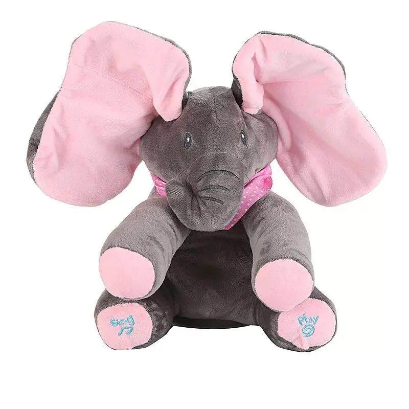 Customizable Musical Plush Elephant for Kids - The Happy Package