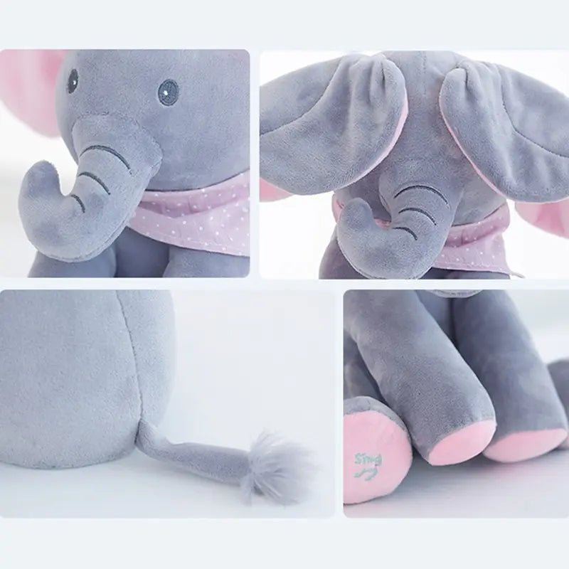 Customizable Musical Plush Elephant for Kids - The Happy Package