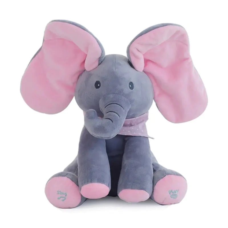 Customizable Musical Plush Elephant for Kids - The Happy Package