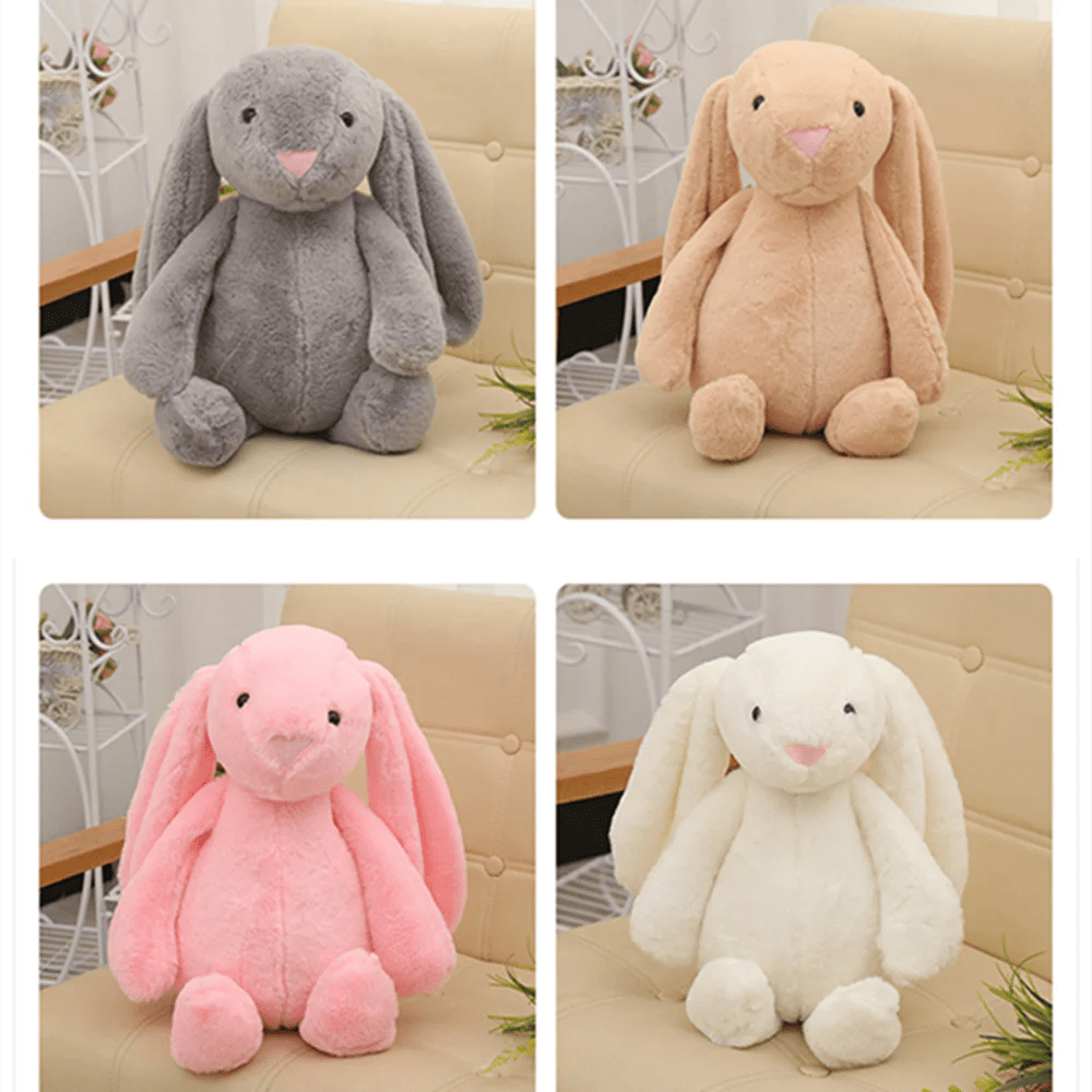 Cute Long - Eared Bunny Plush Toy for Kids - The Happy Package