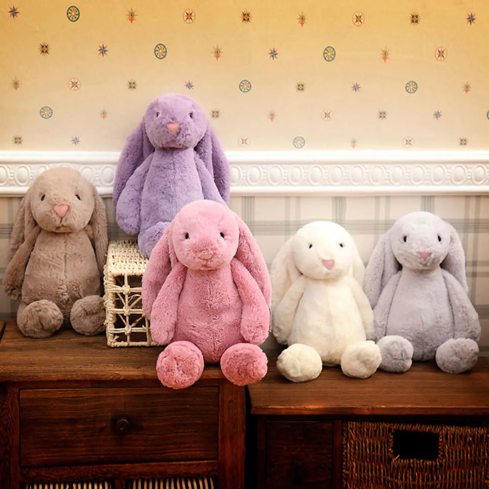 Cute Long - Eared Bunny Plush Toy for Kids - The Happy Package