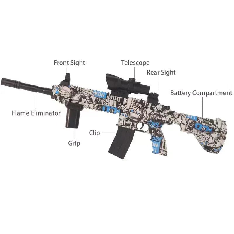 Electric Graffiti Water Gun Toy - The Happy Package
