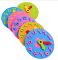 EVA Clock Puzzle Blocks for Time Learning (Gift Set) - The Happy Package
