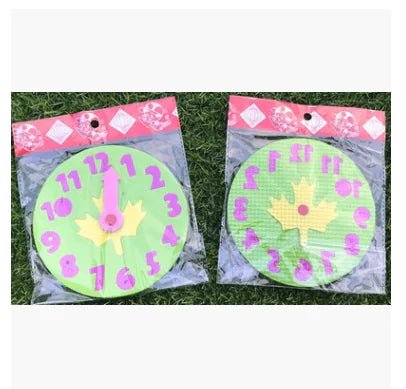 EVA Clock Puzzle Blocks for Time Learning (Gift Set) - The Happy Package
