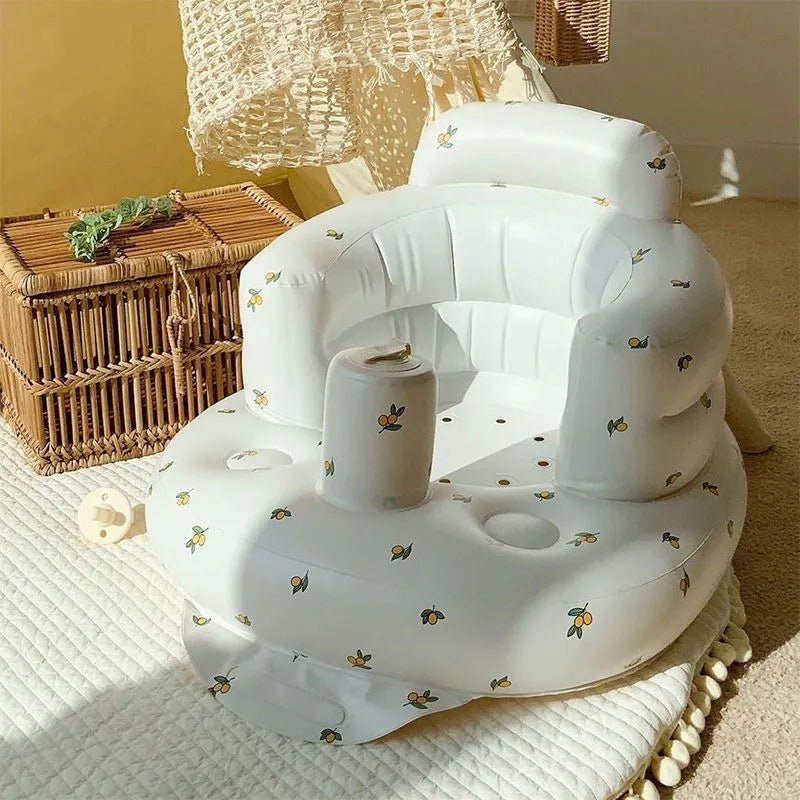 Inflatable Baby Chair for Dining & Bath - The Happy Package