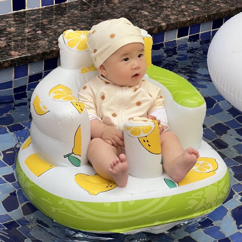 Inflatable Baby Chair for Dining & Bath - The Happy Package
