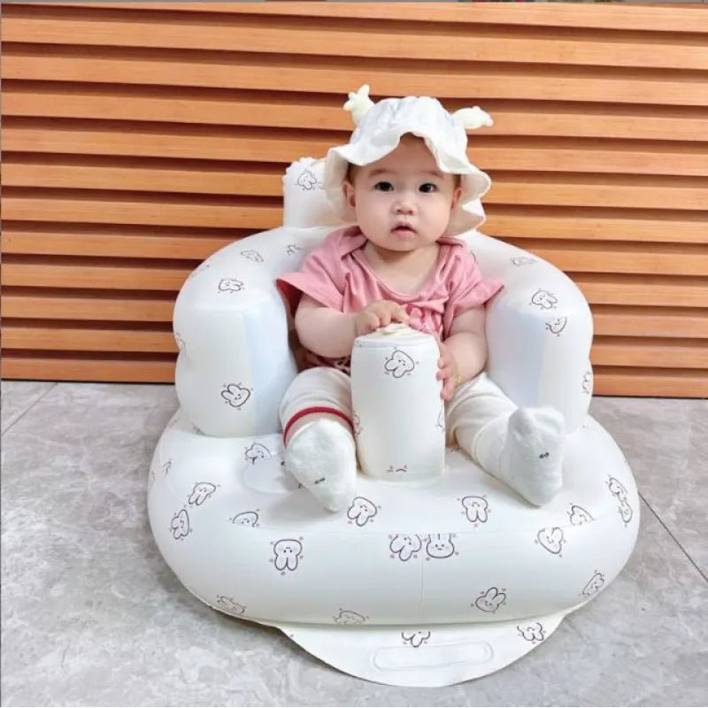 Inflatable Baby Chair for Dining & Bath - The Happy Package
