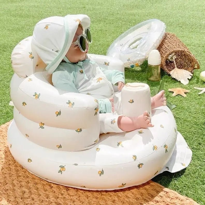 Inflatable Baby Chair for Dining & Bath - The Happy Package