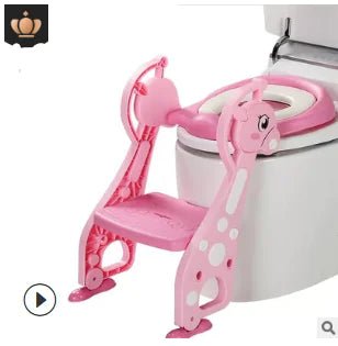 Kids Toilet Training Step Stool and Seat for Infants - The Happy Package