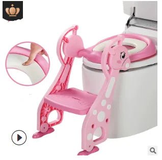 Kids Toilet Training Step Stool and Seat for Infants - The Happy Package