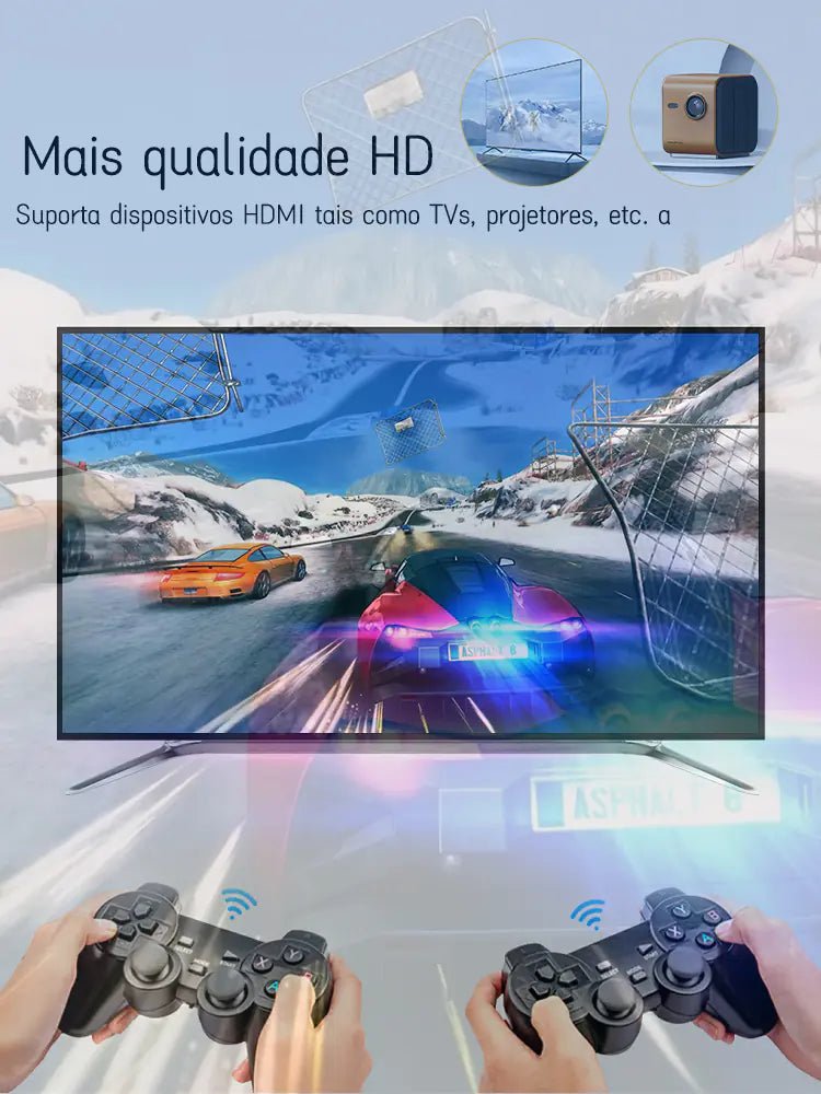 M8 Game Console U Treasure 2.4G Wireless PSP HD - The Happy Package