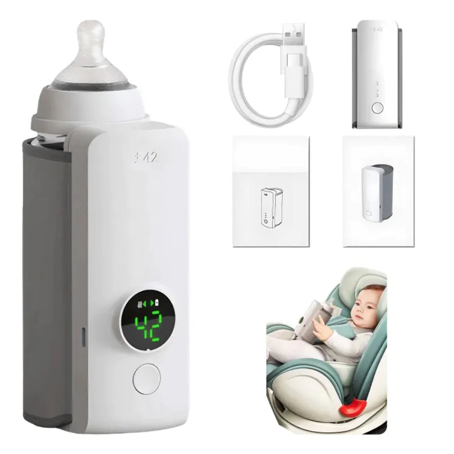 Portable Wireless Baby Bottle Warmer - The Happy Package