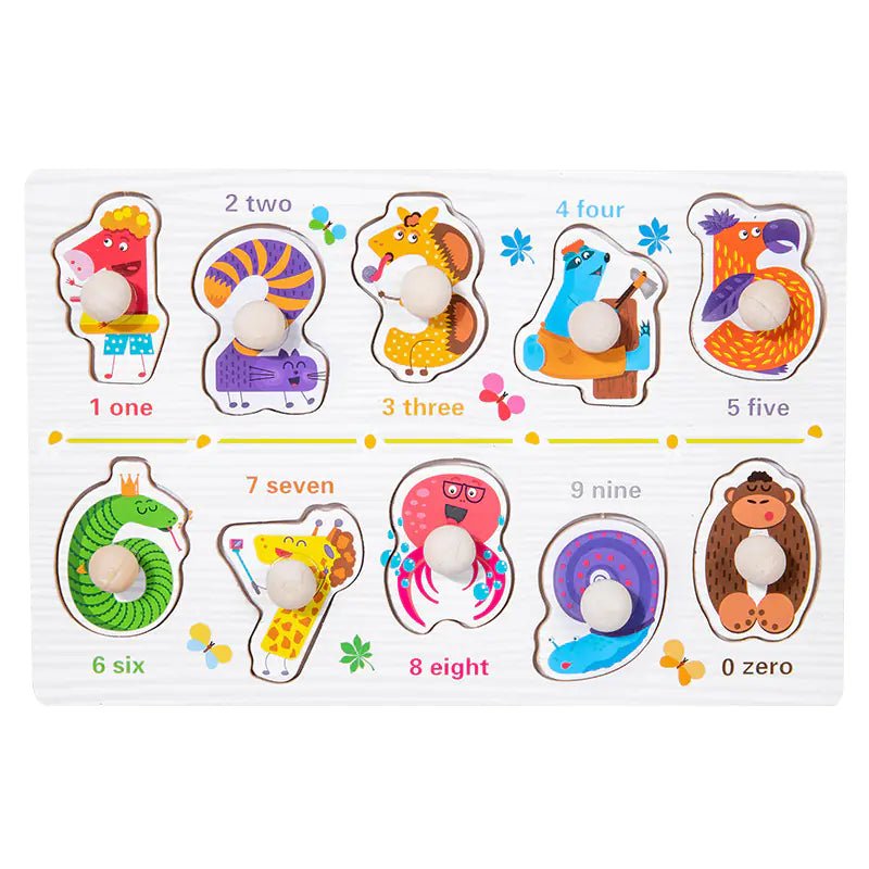 Wooden 3D Animal Puzzle Toy for Early Learning - The Happy Package