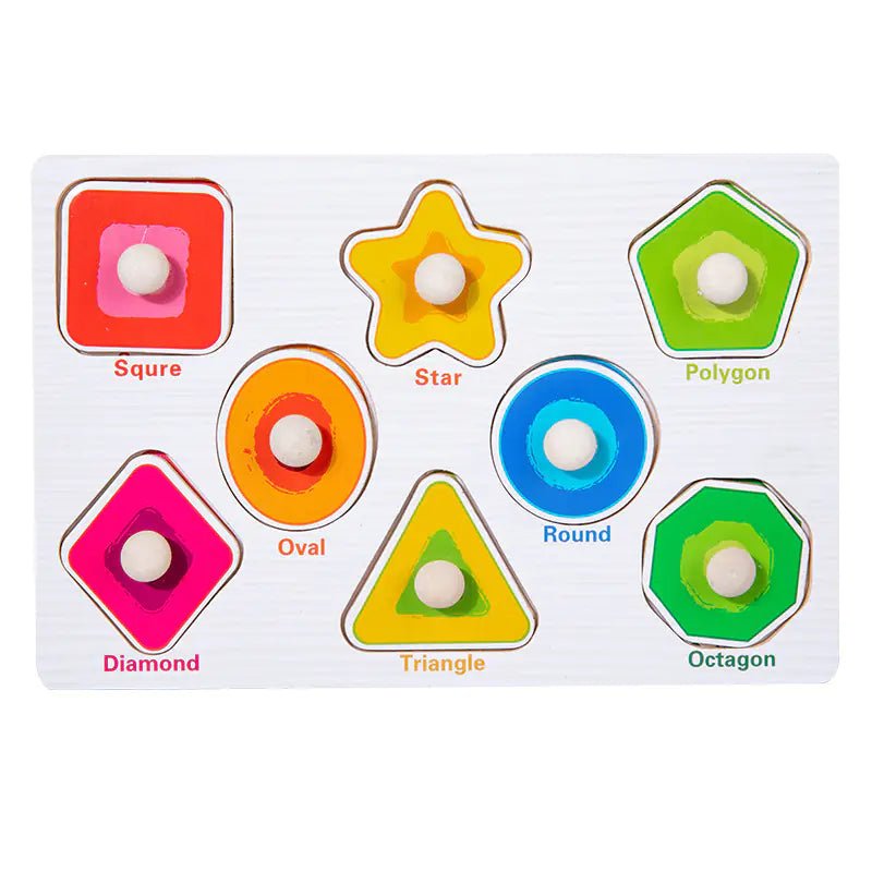 Wooden 3D Animal Puzzle Toy for Early Learning - The Happy Package