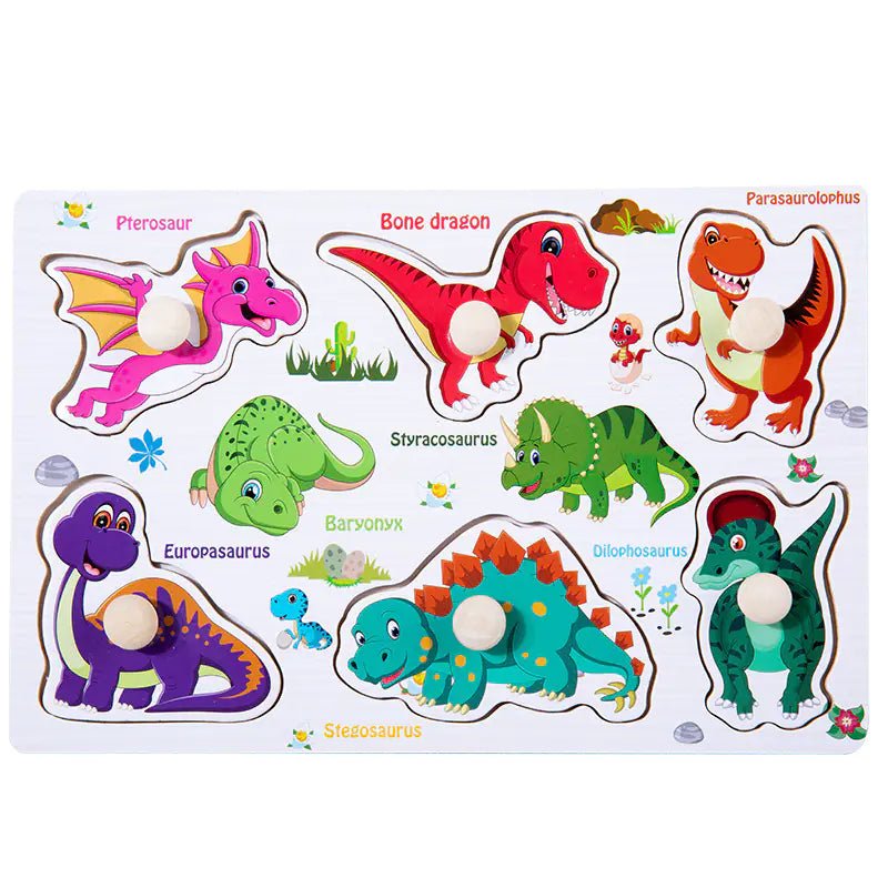 Wooden 3D Animal Puzzle Toy for Early Learning - The Happy Package